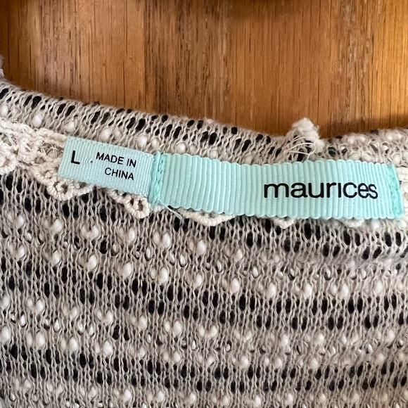 Women’s Maurice’s large Aztec print cardigan - Picture 3 of 6